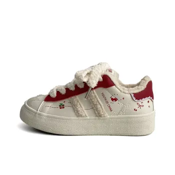 Than Than Me Warm Slip Resistant Low Top Skateboard Shoes Women's
