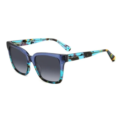 Kate Spade Acetate Square Sunglasses Women's Blue