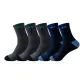 5 Pack (Dark Gray 3+Navy Blue 2)