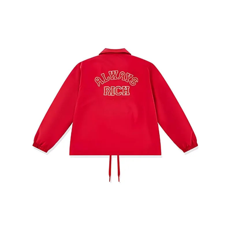 QIAODAN Jackets Coats Men's Vintage True Red-1