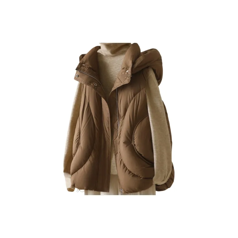 IHIMI Down Jacket Women's Coffee-1