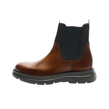 Stuart Weitzman/SW Arden Short Chelsea Boots Men's Brown