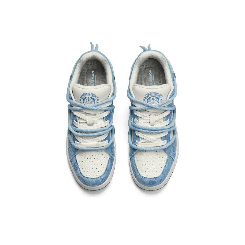 DoraemonA Box Limited Edition Puffy Shoes Low-Top Skateboard Shoes Unisex-405