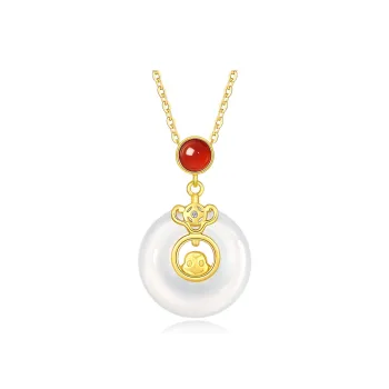 STYLEJING Chalcedony Necklaces Women's