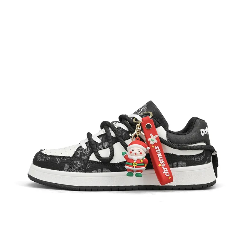 DoraemonA Box Limited Edition Puffy Shoes Low-Top Skateboard Shoes Unisex-374