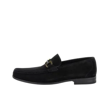 FERRAGAMO GANCINI Loafers Men's Black