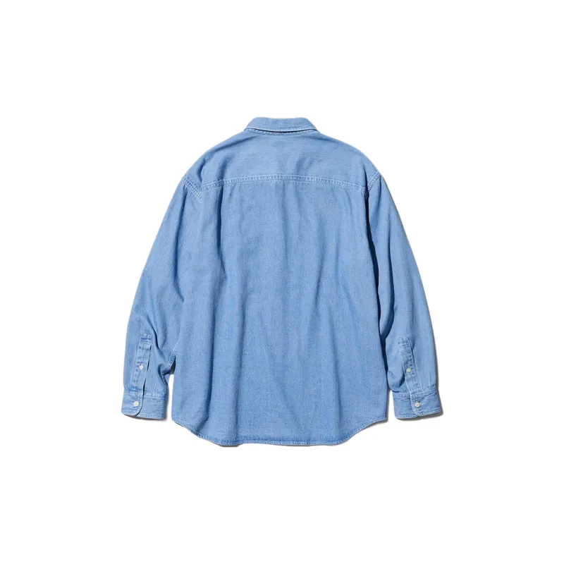 UNIQLO Shirts Men Sky Blue-1