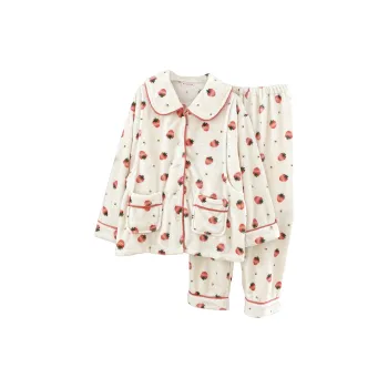 Maultiay Pajama Set Women's Apricot