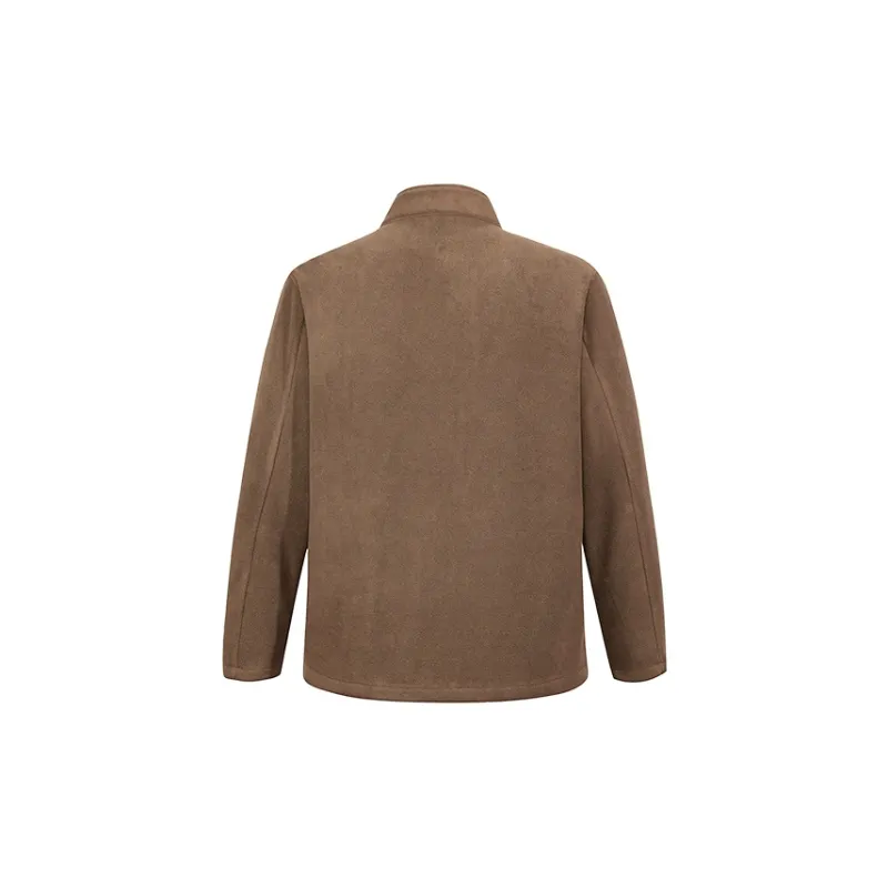 PIONEER CAMP Velvet feel Coat Unisex-5