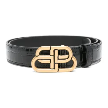 Balenciaga Logo-buckle Belt