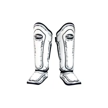Twins Spirit Boxing Protective Gears Cow Leather Fabric Unisex Black White