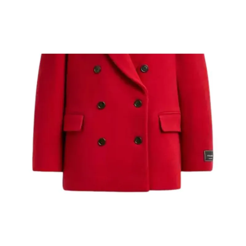 COACH Coats Women's Red-5
