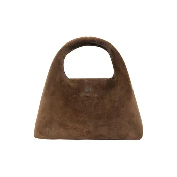 Ambrogi Sheepskin Suede Handbag Women's Multicolor
