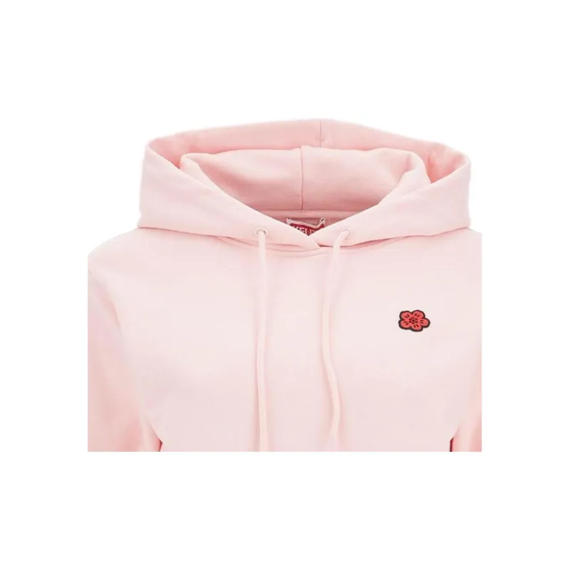 KENZO Logo Patch Drawstring Hoodie-3