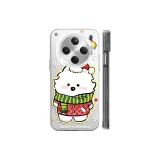 Transparent White-Christmas Samoyed