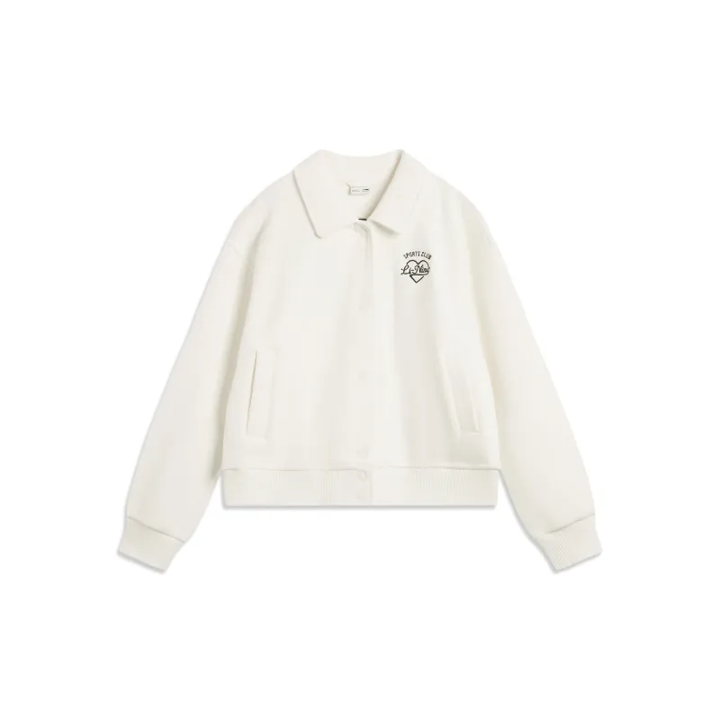 LiNing Sports Lifestyle Collection Sports Trendy Collection Jackets Coats Women's Ivory-1
