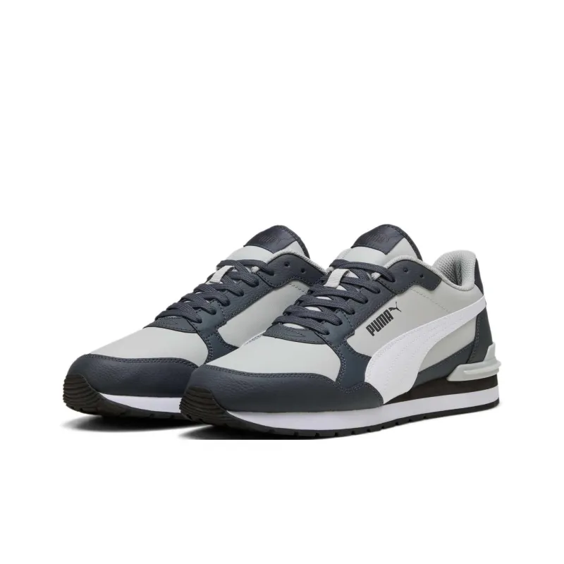 PUMA Lightweight Low Top Casual Shoes Unisex Black Gray Color-2