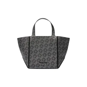 MICHAEL KORS Artificial Leather Tote Bag, Shopping Bag, Handbag Small Size Women's Black