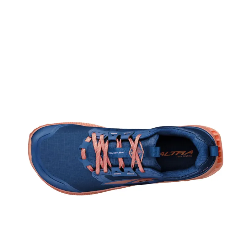 Altra Anti-Slip Wear-Resistant Low-Top Trail Running Running Shoes Women's Blue Orange-3