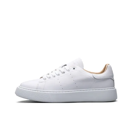 PARDASAUL Low Top Skateboard Shoes Men's White