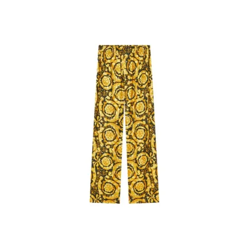 FANSIZHE VERSACE SS21 Pajama Pants Men's Yellow