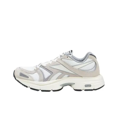 Reebok Premier Road Plus 6 Anti-Slip Wear-Resistant Low-Top Casual Running Shoes Unisex White Beige
