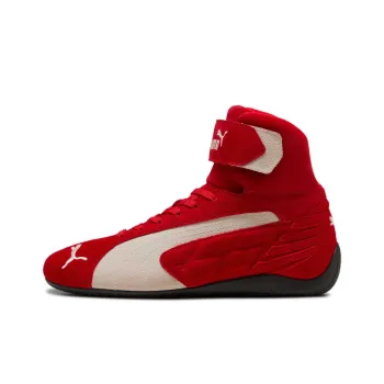PUMA Durable Breathable High Top Casual Shoes Unisex Red