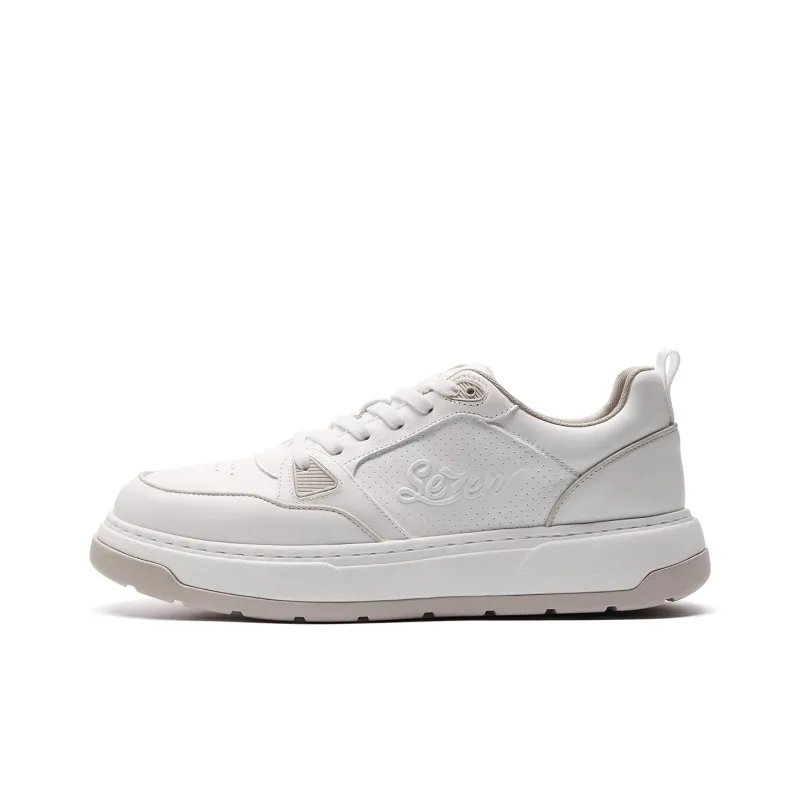 SEVEN Wear Resistant Low Top Skateboard Shoes Men's-5