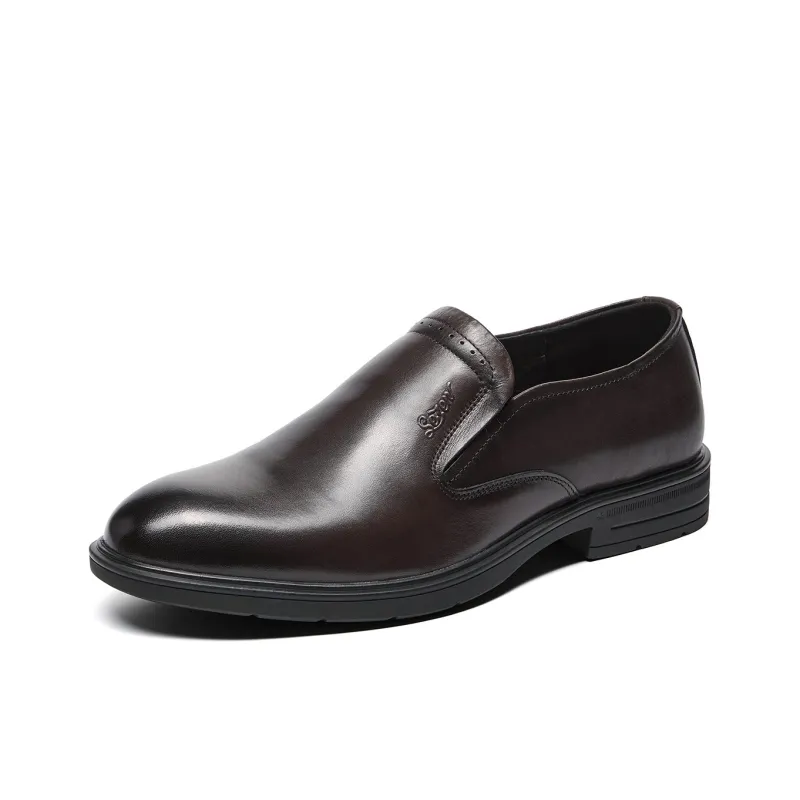SEVEN Dress Shoes Men Low Top-4