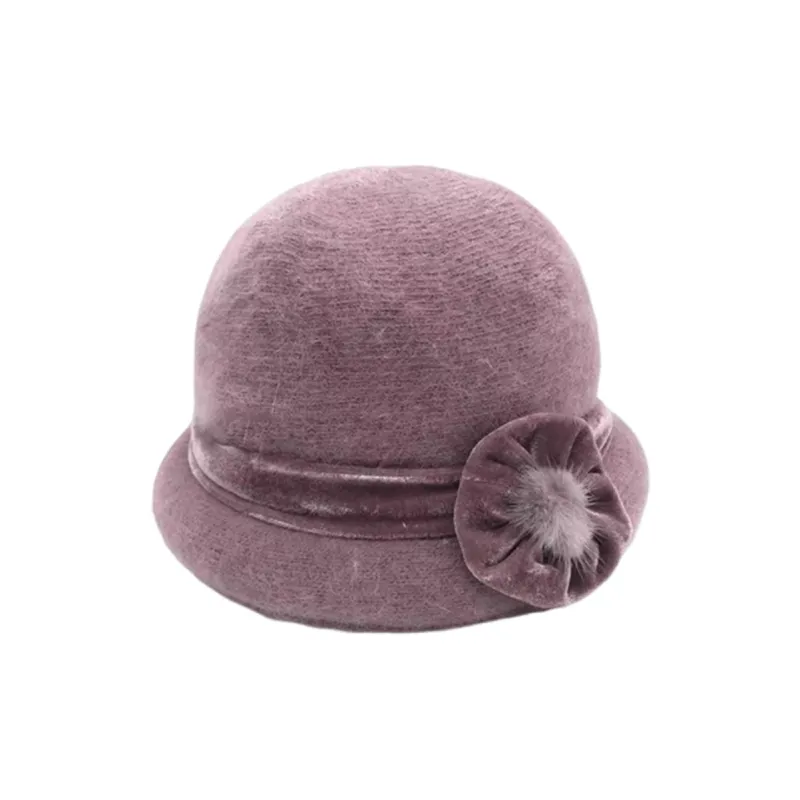 Top Melon Acrylic Bucket Hats Women's-0