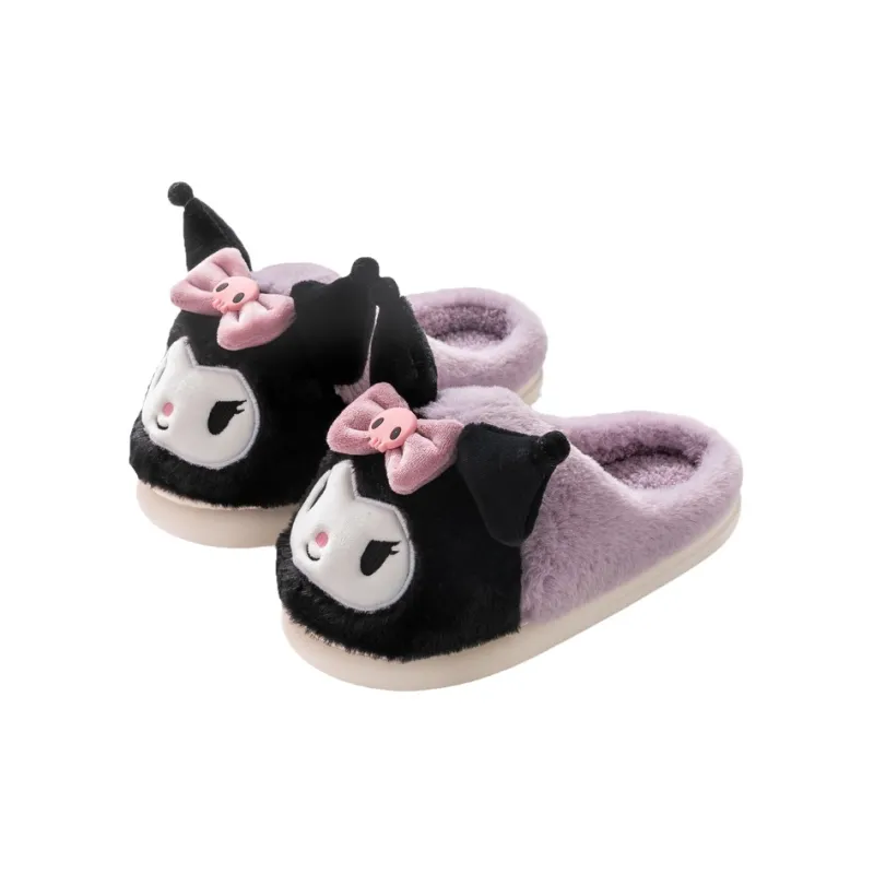 Sanrio x HelloKitty My Melody Cinnamoroll Kids' Cotton Slippers-3