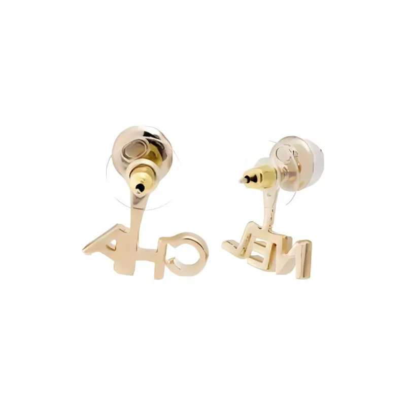 CHANEL 21A Metal, Artificial Pearl, And Rhinestone Earrings Women's Gold-1
