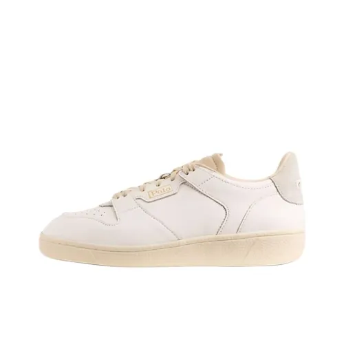 Polo Ralph Lauren Court Low-Top Skateboard Shoes Women's White