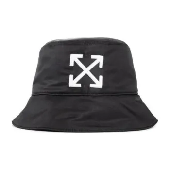 OFF WHITE Arrow Embroidered Bucket Hat