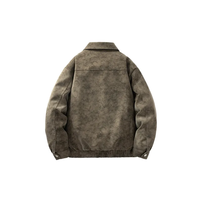 D Antidote Leather Jacket Unisex Coffee-5