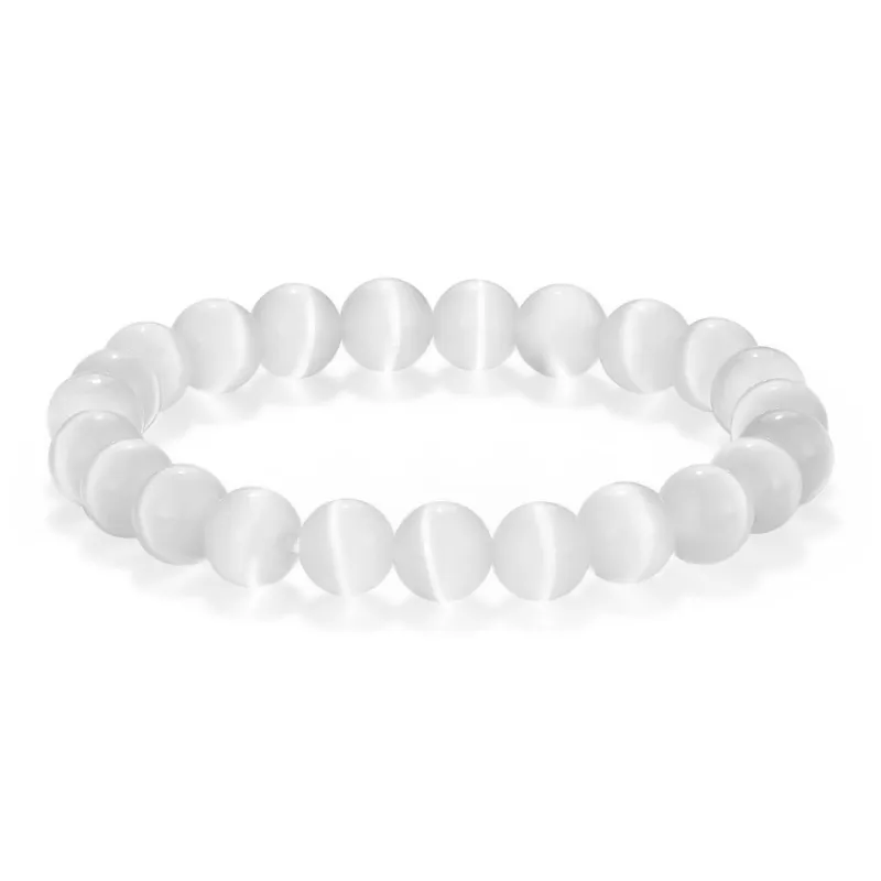QIXIANG Glass Cat Eye Bracelets Women's-0
