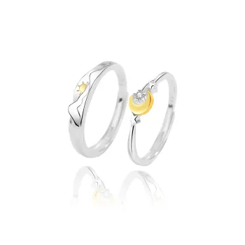 Chongqing Gold Store S999 Fine Silver Rings Unisex