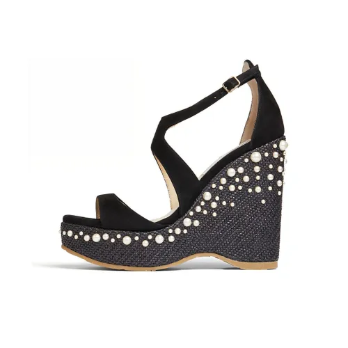 Jimmy Choo Strap Sandals Women's Black