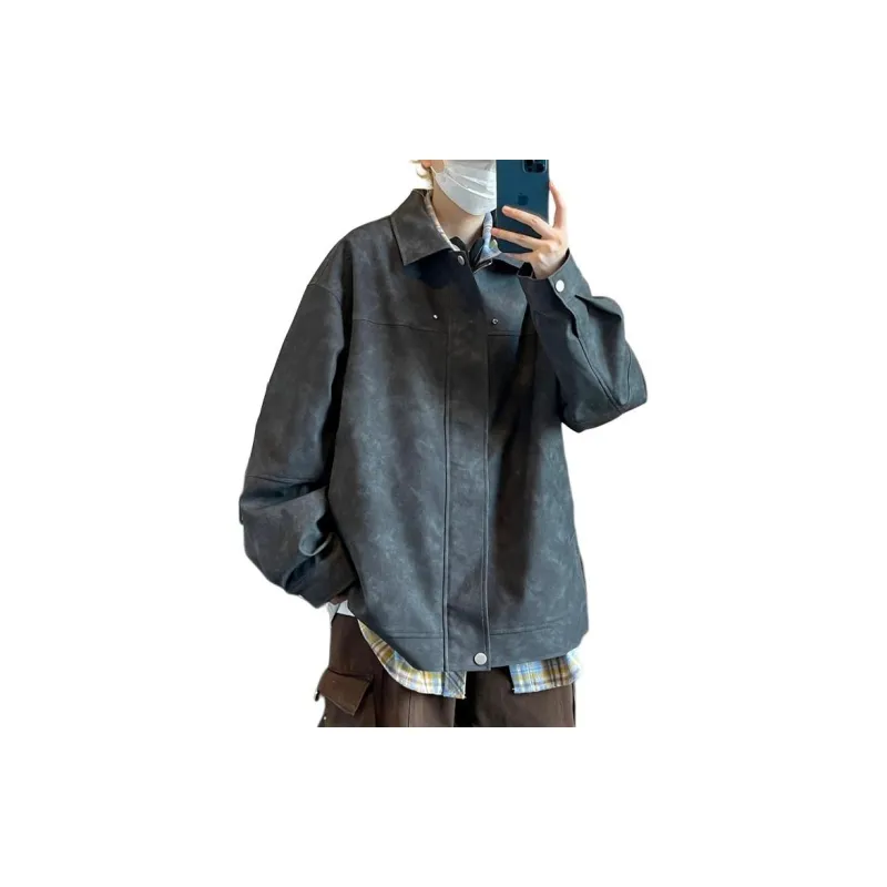 AMBER LIGHT Jackets Coats Unisex Coffee-3