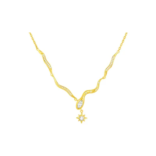 DESIGN CIRCLES S925 Silver Necklaces Women's