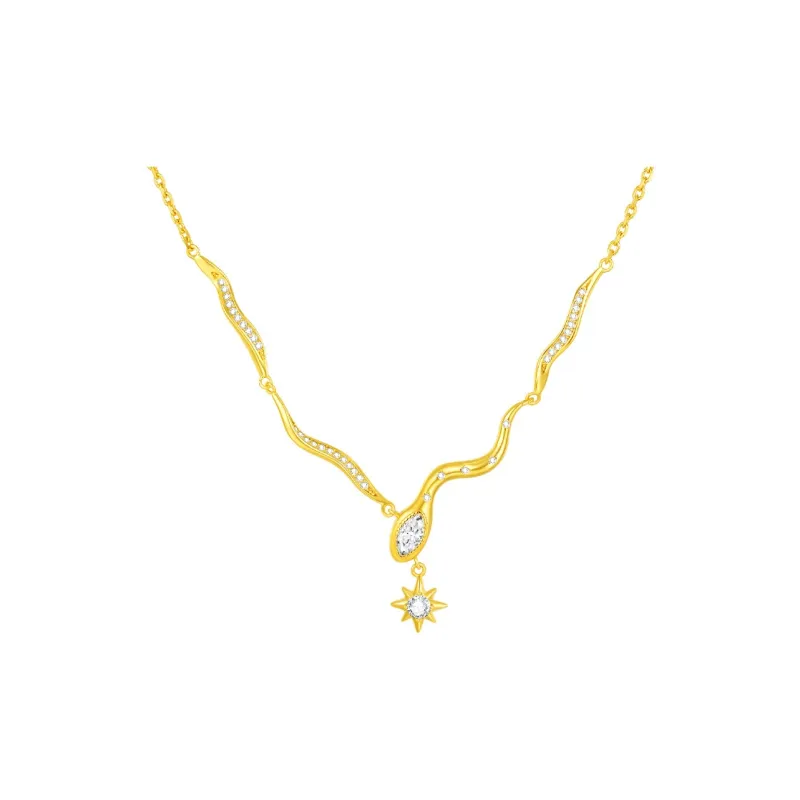 DESIGN CIRCLES S925 Silver Necklaces Women's-0