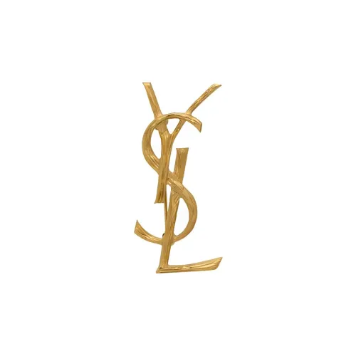 SAINT LAURENT Cassandre Brooch