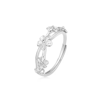 BTOE S999 Fine Silver Rings Women's