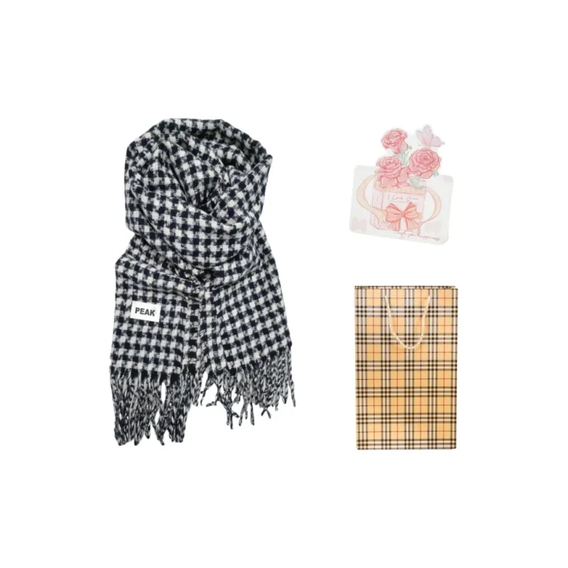 PEAK Knit Scarves Unisex-4