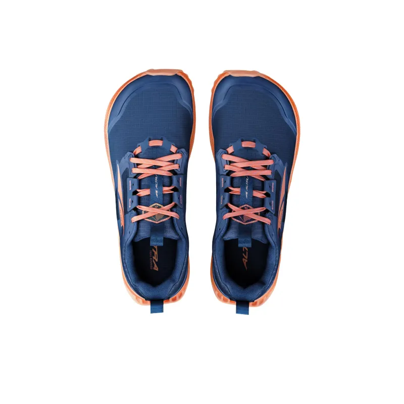 Altra Anti-Slip Wear-Resistant Low-Top Trail Running Running Shoes Women's Blue Orange-4
