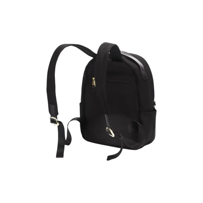 RED DRAGONFLY Fabric Backpack Medium Size Women's Black/Dark Gray-3