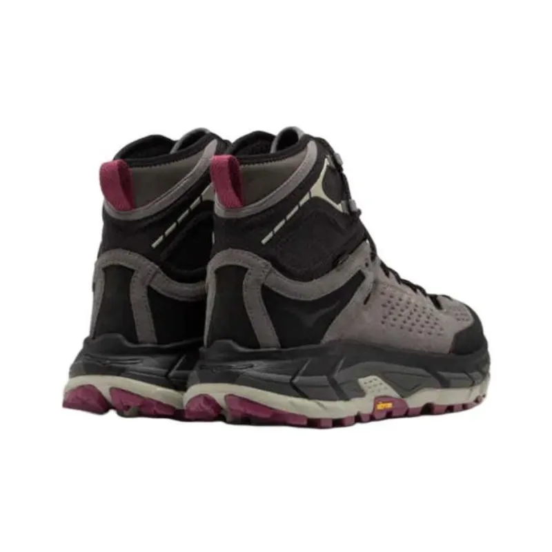 HOKA ONE ONE Tor Ultra Anti Slip Wear Resistant High Top Hiking Shoes Unisex Gray Black-3
