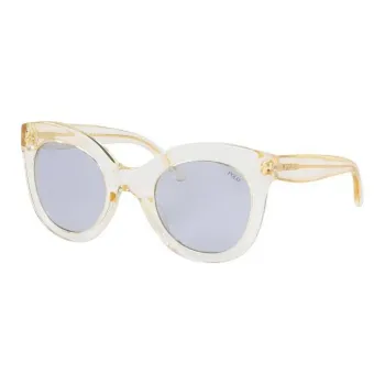 Ralph Lauren Plastic Butterfly Sunglasses Women's Transparent Yellow