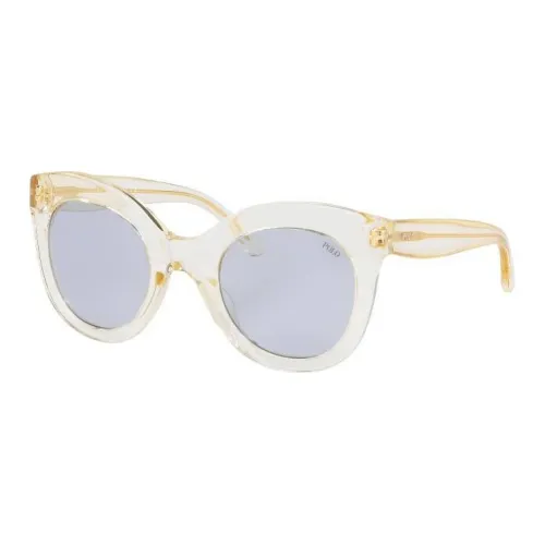 Ralph Lauren Plastic Butterfly Sunglasses Women's Transparent Yellow