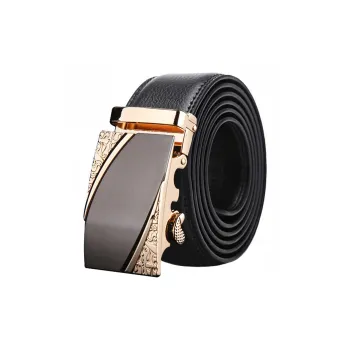 Mulinsen PU/Alloy Leather Belts Unisex 3.8cm
